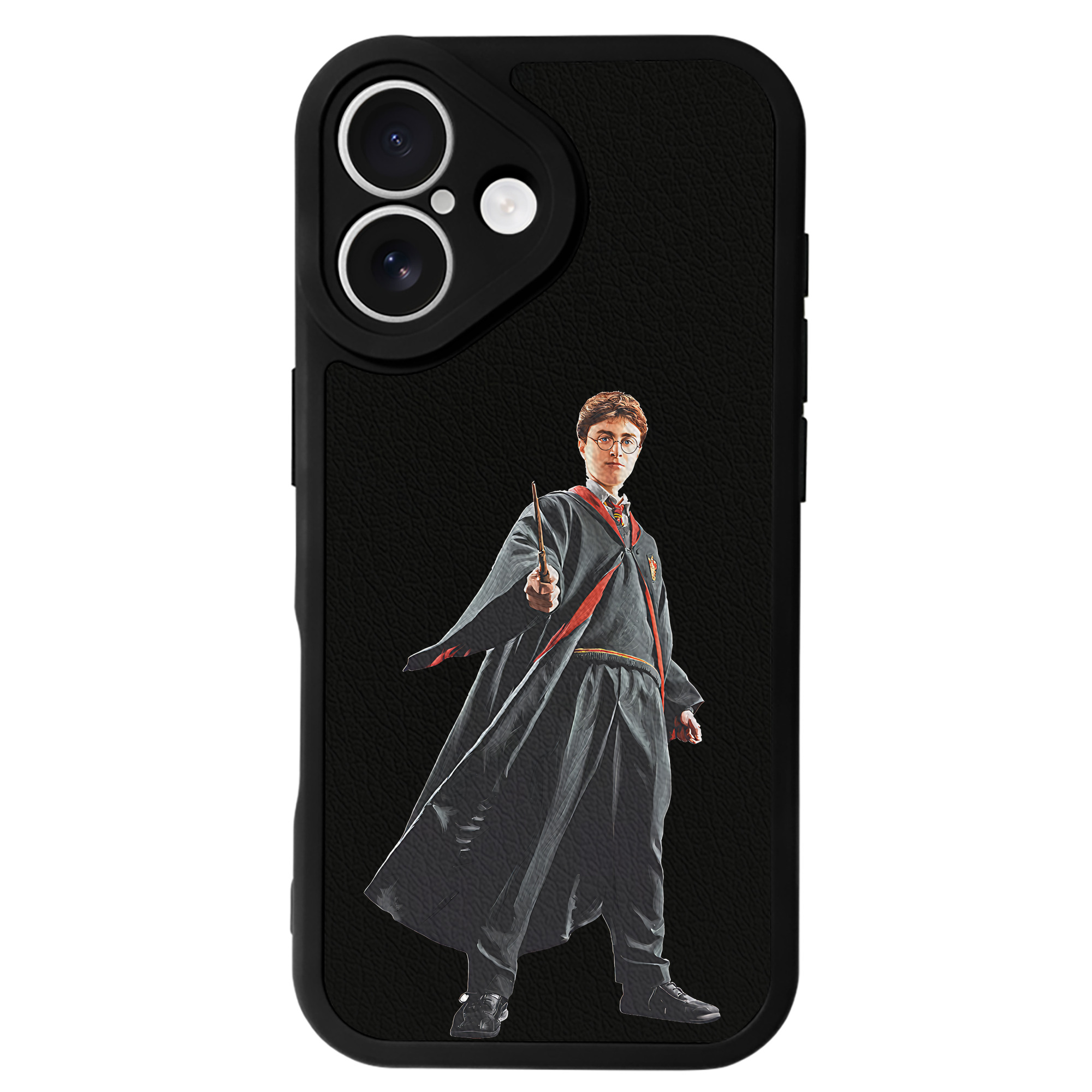 （画像用） Harry Potter ハリー・ポッターシリーズ 【iPhone 16シリーズ対応】シリコンスマホケース（レザー調） 材質：シリコン